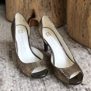 Anne Klein Gold Heels